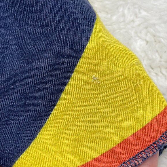 Stella Mc Cartney Girl's Blue Long Sleeve A-Line Star Pattern Dress Size 4 Years - Picture 9 of 13